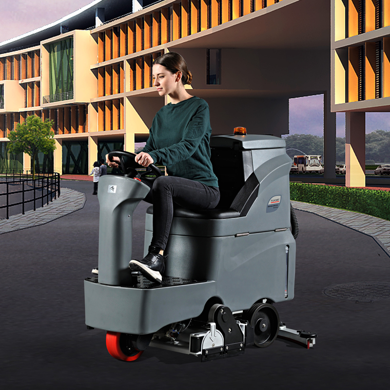 高美洗掃一體機(jī)，助力工廠地面高效清潔